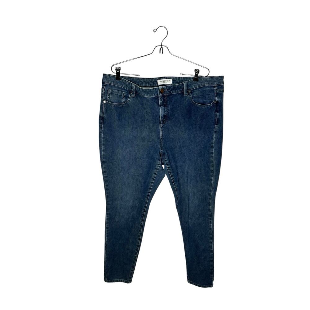 Lane Bryant dark wash, skinny jeans, size 20 high rise, ultimate stretch - Picture 1 of 3